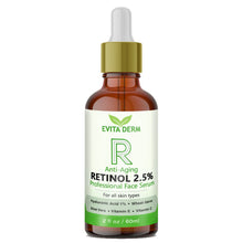 Load image into Gallery viewer, 2.5% Retinol Serum 2oz (Monthly)