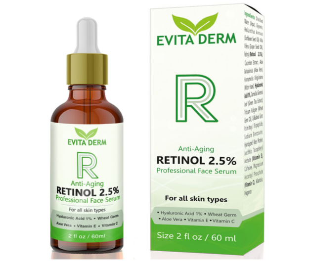 2.5% Retinol 2oz – Evita